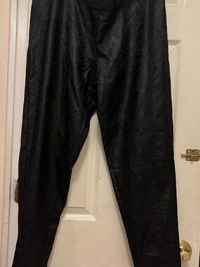 Metaphor Black Lace Detailed Dress Pants for Women